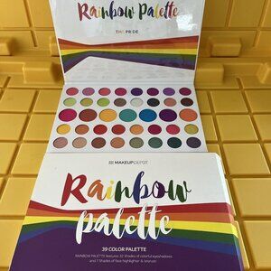 MAKEUP DEPOT Rainbow The Pride Eyeshadow Palette 32 shadows 7 highlighter & cont